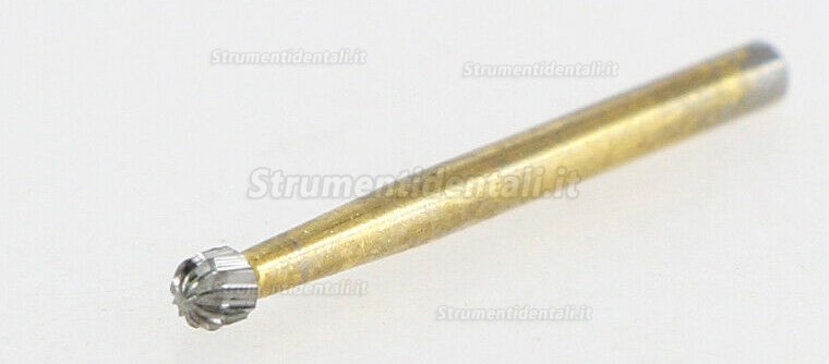 10Pcs WAVE Dental TF 7004 High Speed Drill Trimming Finishing Carbide Round Bur